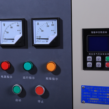 在线软起动柜160KW智能电机软启动柜破碎机启动柜风机水泵软启动图3