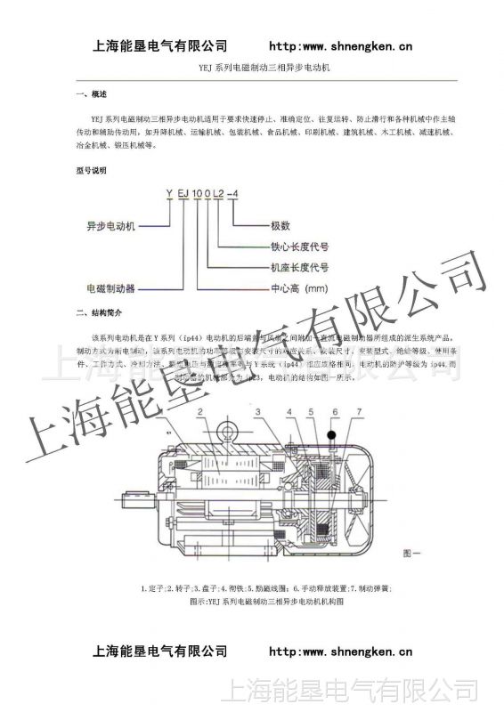 YEJ系列电磁制动三相异步电动机_页面_1
