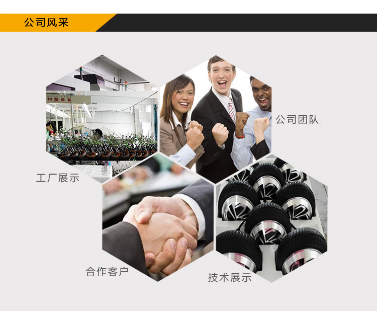 厂家直销 蜘蛛轮电动扭扭车自平衡车无刷直流电机 电动平衡超静音示例图7