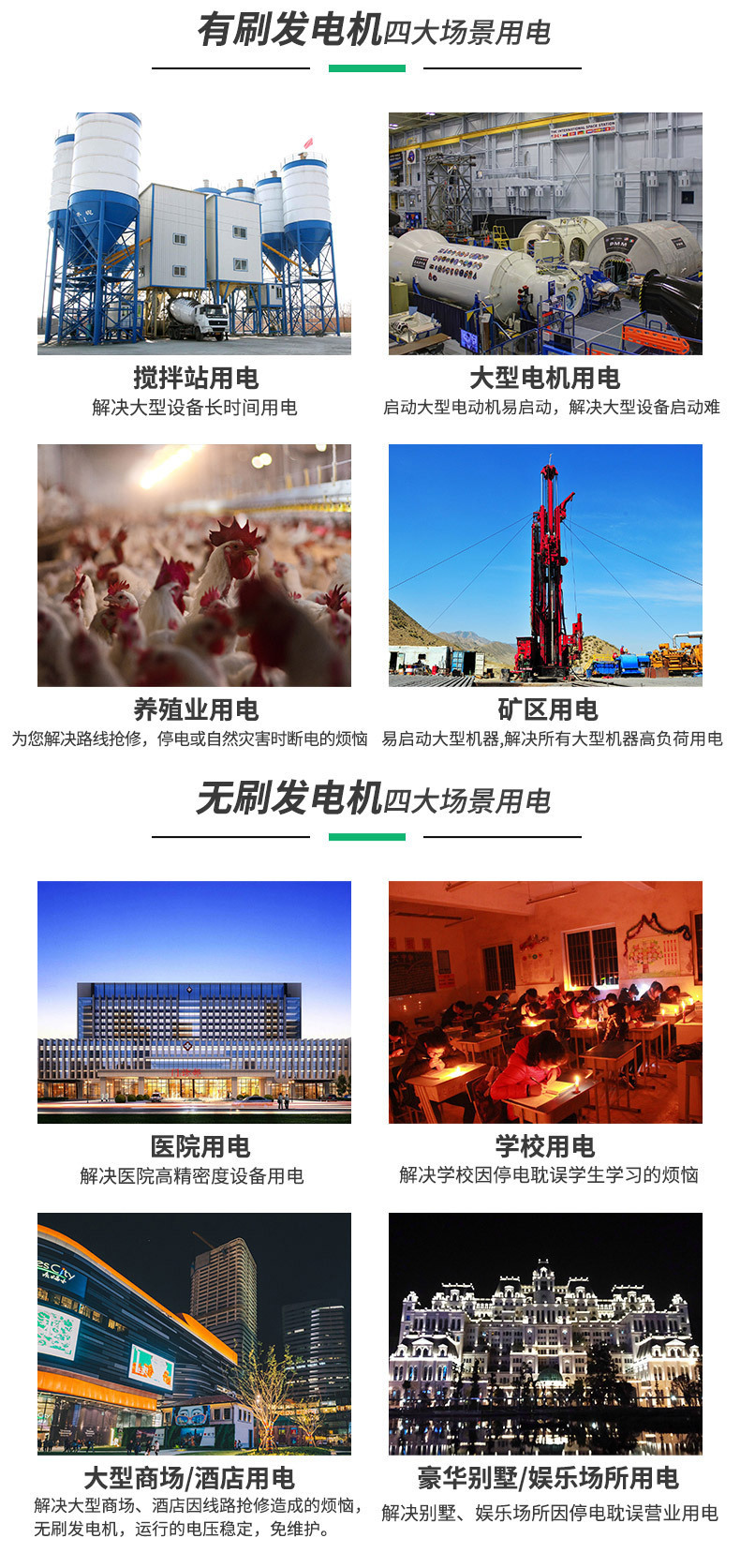 康明斯柴油发电机组440kw 440千瓦无刷铜线电机三相电启动示例图5