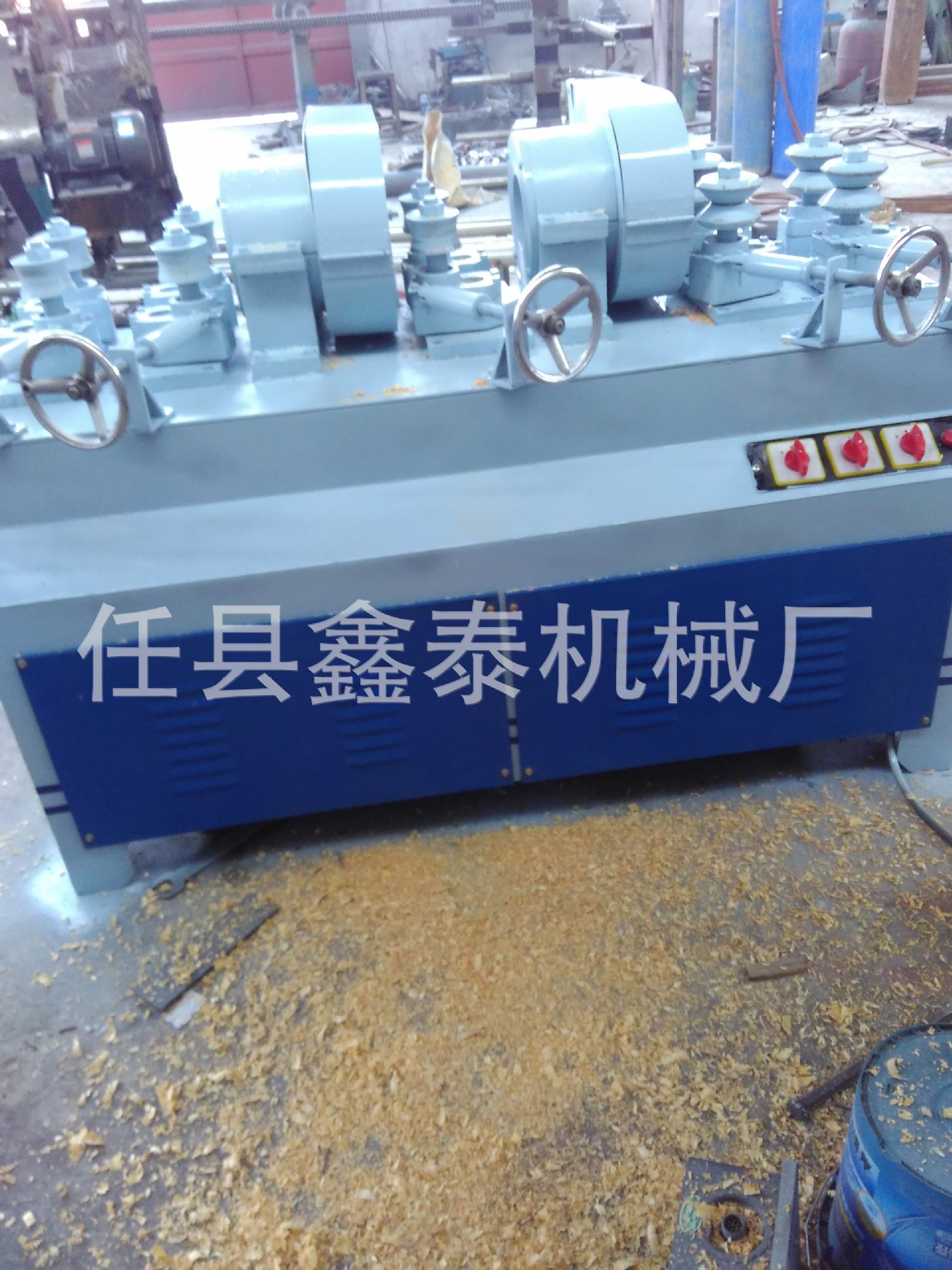 出口BC-120型圆棒机   锹把圆棒机型号、电机功率示例图3