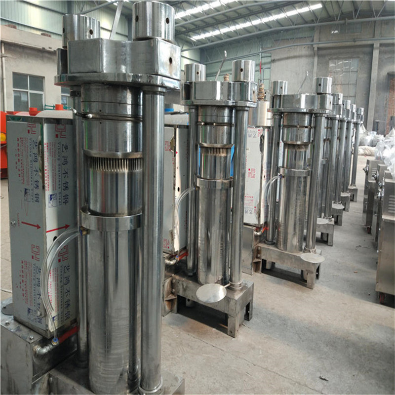 卧式电机液压榨油机 香油机报价 家用大豆榨油机械 新型榨油机大型