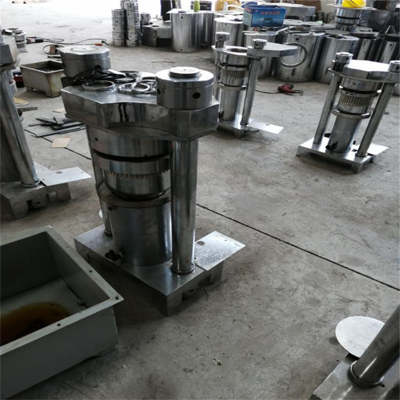 卧式电机液压榨油机 香油机报价 家用大豆榨油机械 新型榨油机大型