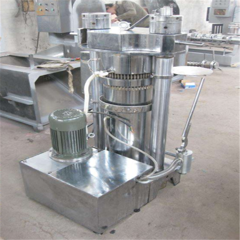 卧式电机液压榨油机 香油机报价 家用大豆榨油机械 新型榨油机大型