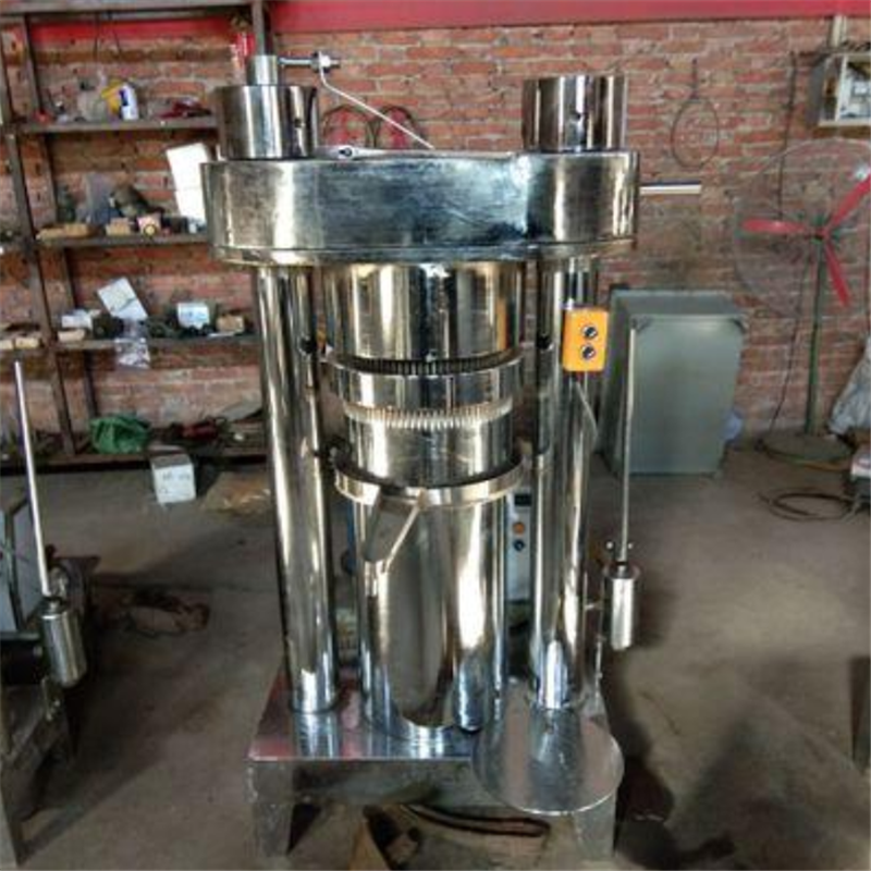 卧式电机液压榨油机 香油机报价 家用大豆榨油机械 新型榨油机大型