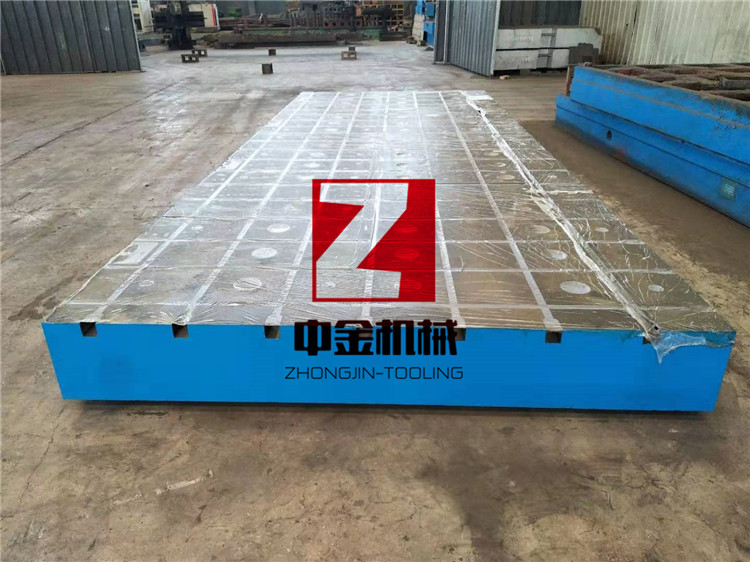中金机械2米X6米T型槽电机试验台厂家直销