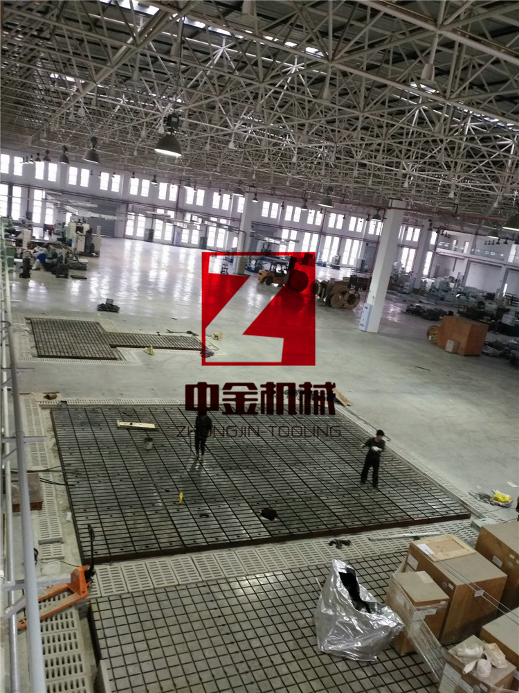 中金机械3米X7米电机底板制造厂家
