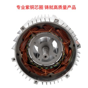 厂家供应电动三轮车电机 无刷128型号三轮车中置电机36V500W图2