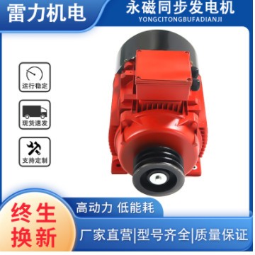 雷力机电 厂家现货销售 高效率永磁同步发电机15KW同步转速发电机图3