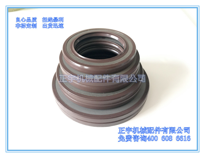 专业生产 高压氟胶油封 进口氟胶油封 nok氟胶油封 铁壳氟胶油封示例图7