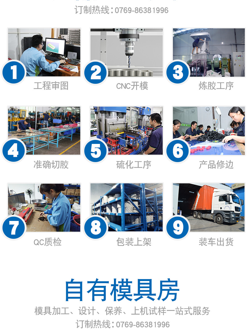 厂家批发耐磨耐压KDAS组合油封密封圈 注塑机DAS五件套双向活塞封示例图2