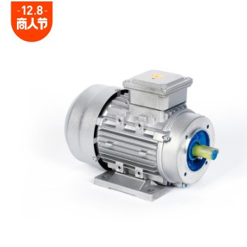 2级YS系列铝壳电机0.37kw-18.5kw三相异步铝壳电动机 YE3风机电机图1