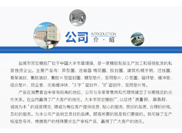 橡胶密封圈YCC孔用 耐油橡胶油封 气缸专用耐油密封圈 厂家直销示例图5