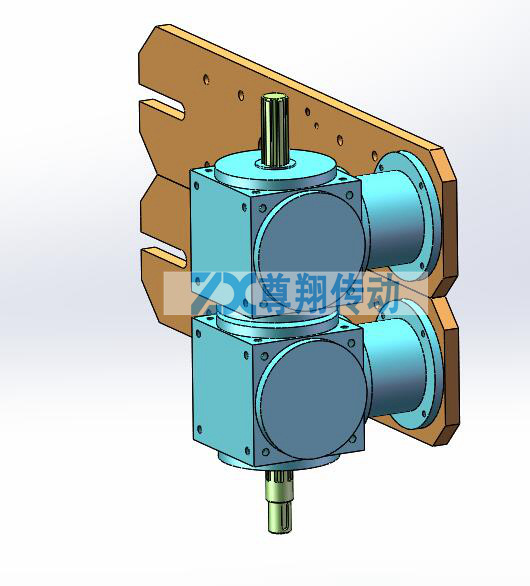 VAF28-5:1微型直角转向器		完全代替国外品牌示例图23