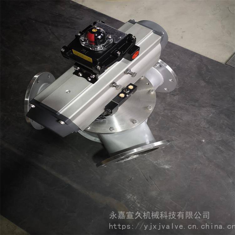 气动输送换向器快装卡箍式分路阀厂家直销