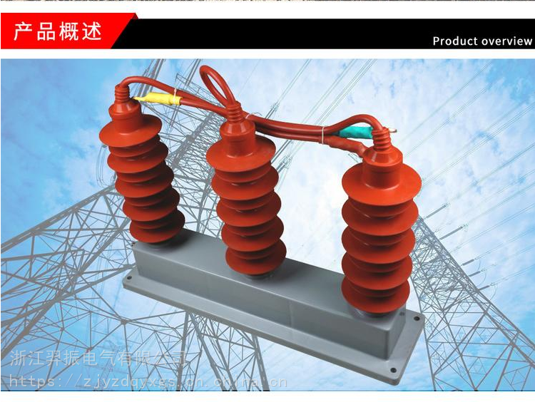 组合式避雷器/过电压保护器HY5WR-10/27*2