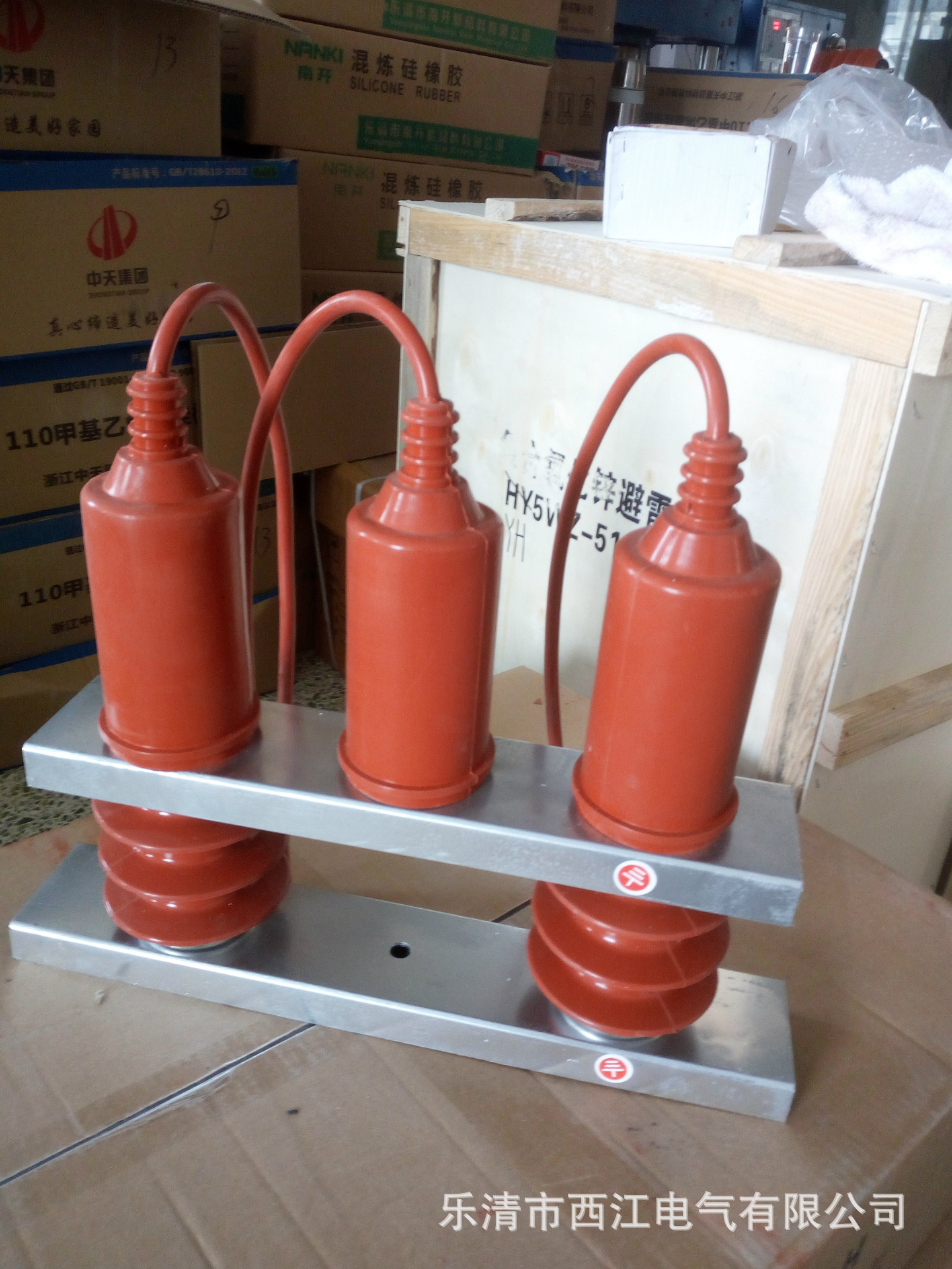 厂家供应TBP-B-12.7F/131 10KV户外过电压保护器  避雷器示例图1