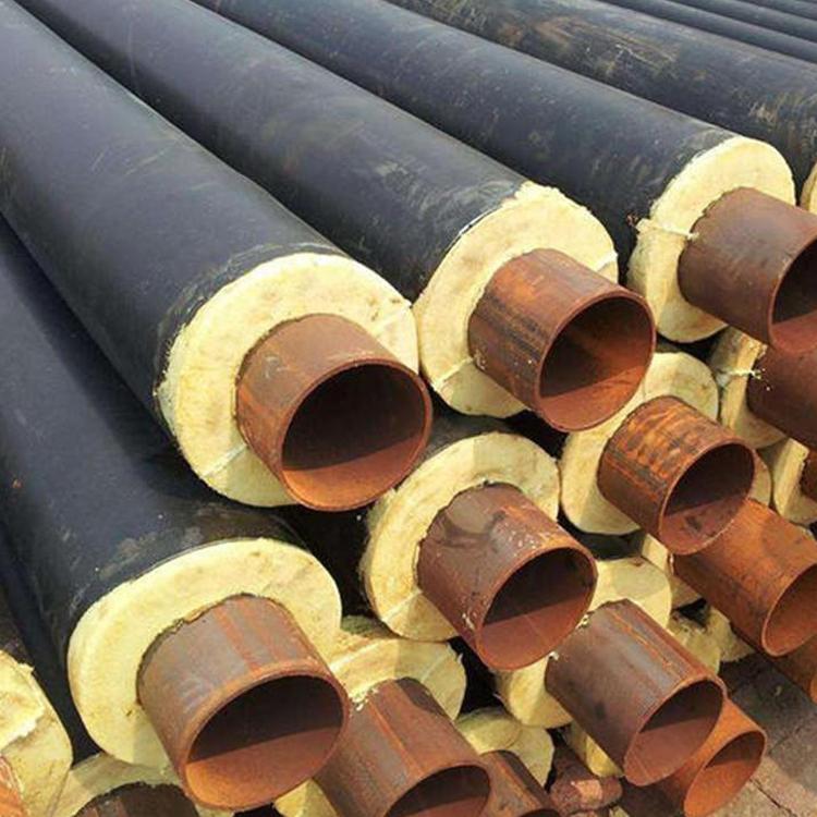 钢套钢保温管 批发钢套钢复合保温钢管 浩钢 钢套钢岩棉保温钢管介绍 常年出售