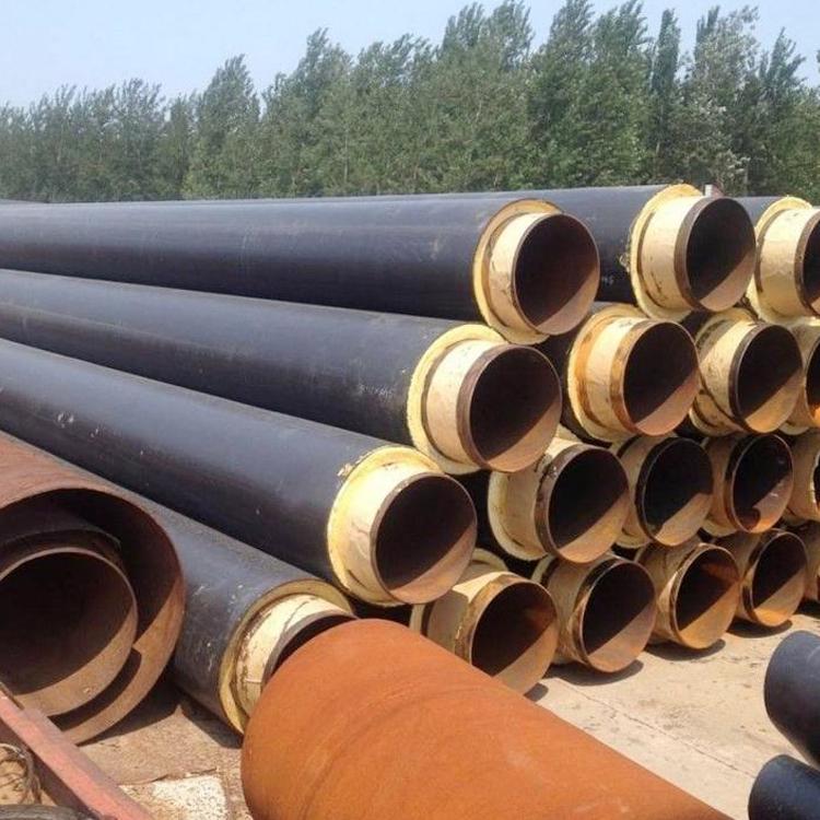 钢套钢蒸汽热水供暖管 供应钢套钢蒸汽保温管 浩钢 钢套钢岩棉保温钢管介绍 寿命长
