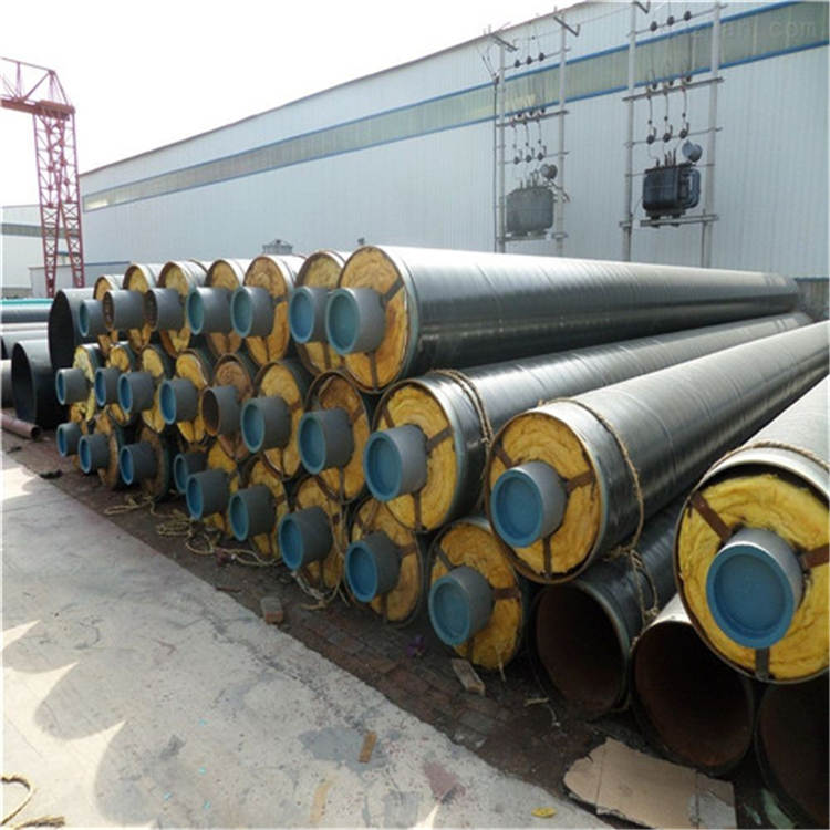 钢套钢蒸汽热水供暖管 钢套钢蒸汽保温管 浩钢 钢套钢岩棉保温钢管介绍 常年出售