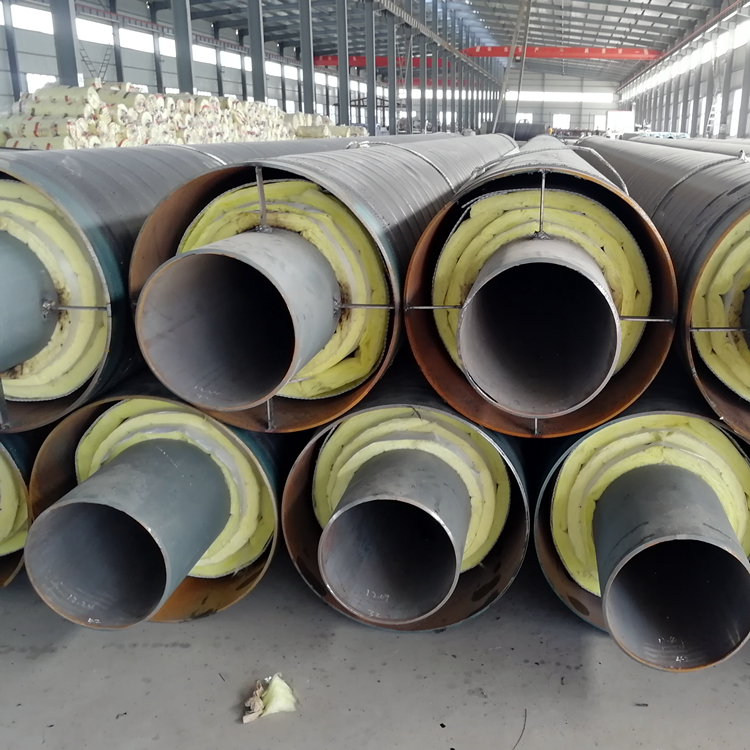 钢套钢蒸汽热水供暖管 钢套钢直埋蒸汽地埋管道 浩钢 钢套钢直埋保温钢管 欢迎来电