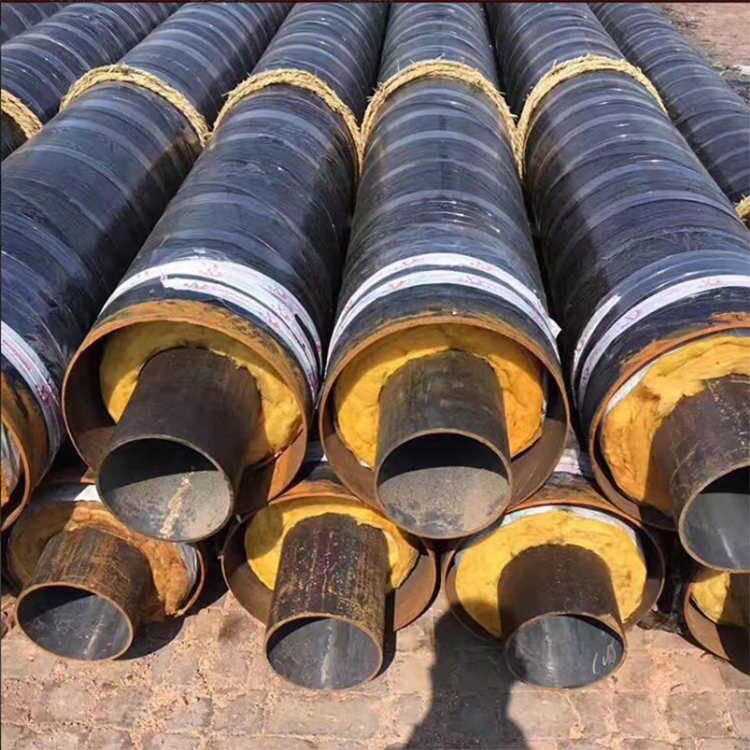 钢套钢保温钢管 外滑动钢套钢蒸汽保温钢管 供暖钢套钢直埋保温管 恒诚 价格实惠