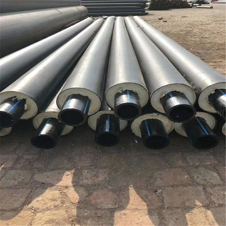 大量现货供应内滑动钢套钢直埋保温管 架空钢套钢保温钢管 国标钢套钢蒸汽保温管