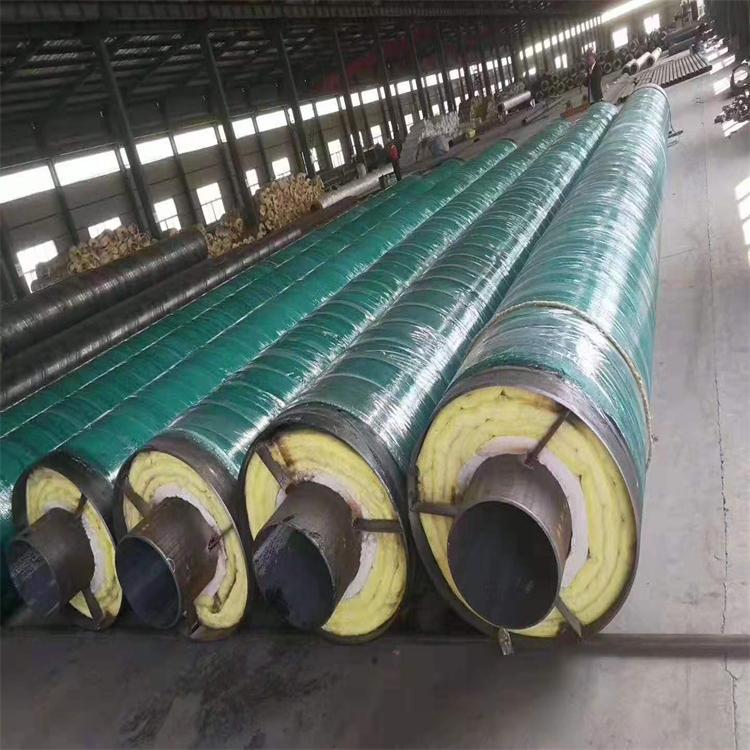 钢套钢发泡保温钢管 直埋钢套钢预制保温管道 钢套钢直埋蒸汽地埋管道 恒诚 供应定做