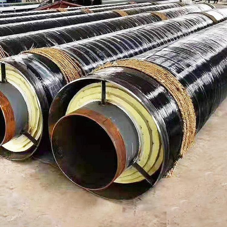 钢套钢保温钢管 复合无缝供热蒸汽钢套钢 蒸汽钢套钢直埋保温管 恒诚 生产厂家