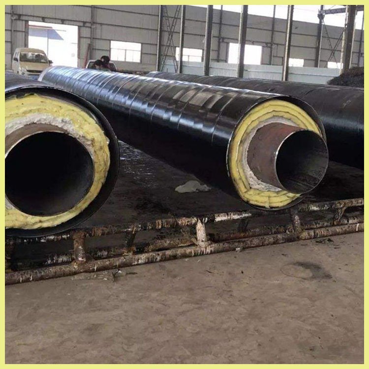 钢套钢蒸汽保温管 预制蒸汽钢套钢保温管 钢套钢直埋无缝保温管 恒诚 送货上门