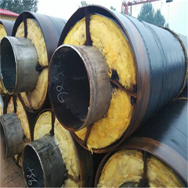 钢套钢蒸汽保温管 钢套钢岩棉保温钢管介绍 钢套钢玻璃棉保温钢管 恒诚 厂家供应