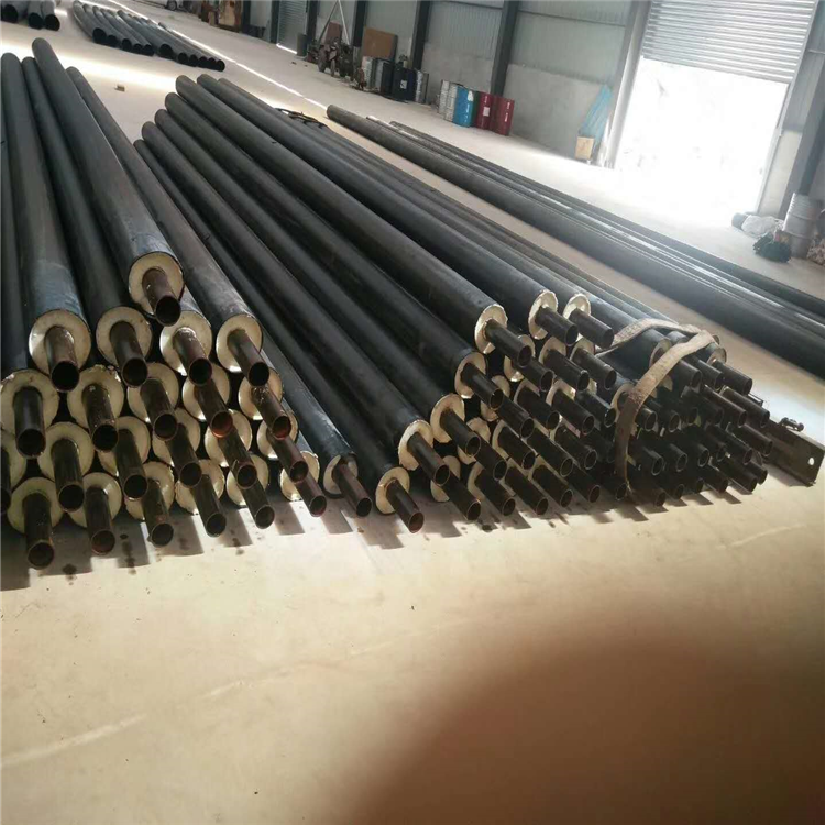 加工定制钢套钢预埋蒸汽保温钢管 岩棉钢套钢保温钢管 钢套钢复合保温管