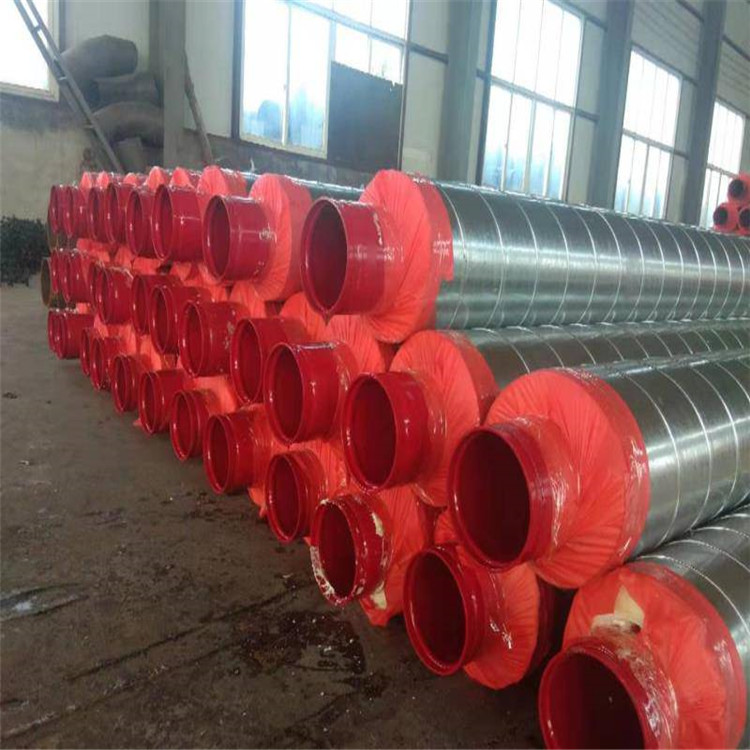 来图定制供热用钢套钢预制直埋保温钢管 钢套钢岩棉保温管 高温蒸汽管道钢套钢保温钢管