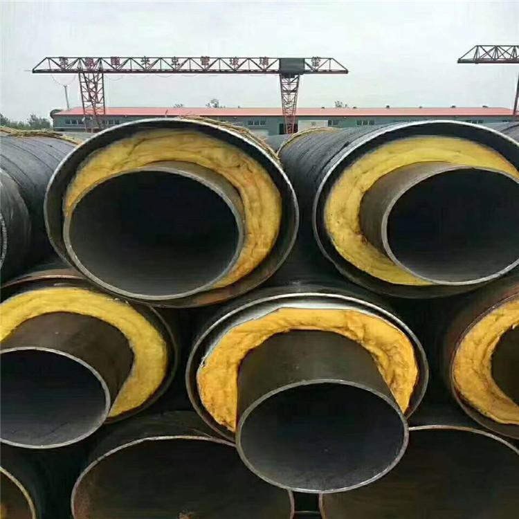 钢套钢发泡保温钢管 岩棉硅酸钙钢套钢蒸汽保温管 复合钢套钢保温钢管 恒诚 批量生产