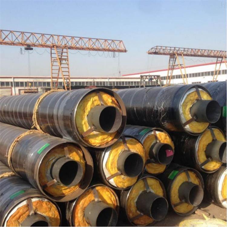 钢套钢保温蒸汽钢管 预制直埋钢套钢保温管 钢套钢玻璃棉保温钢管 恒诚 批发零售