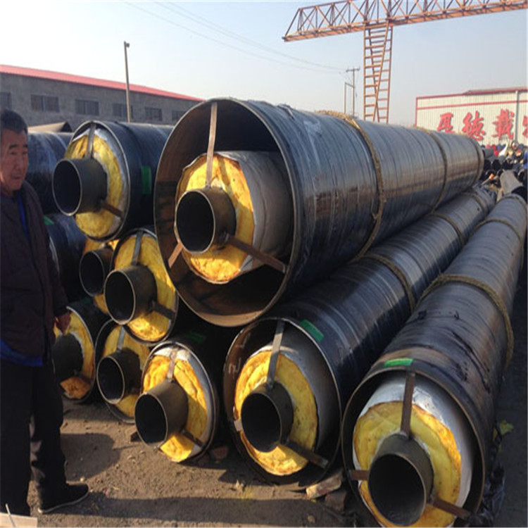 蒸汽钢套钢保温管 架空钢套钢保温管 厚东 岩棉钢套钢保温钢管 大量出售