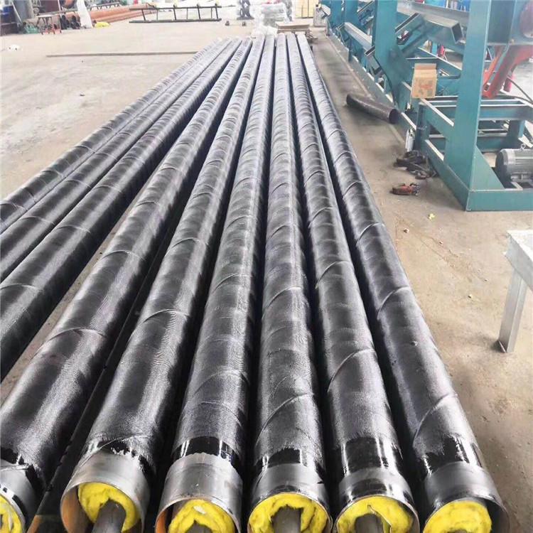 复合钢套钢保温钢管 钢套钢直埋蒸汽地埋管道 浩钢 热力传输保温钢管 常年出售