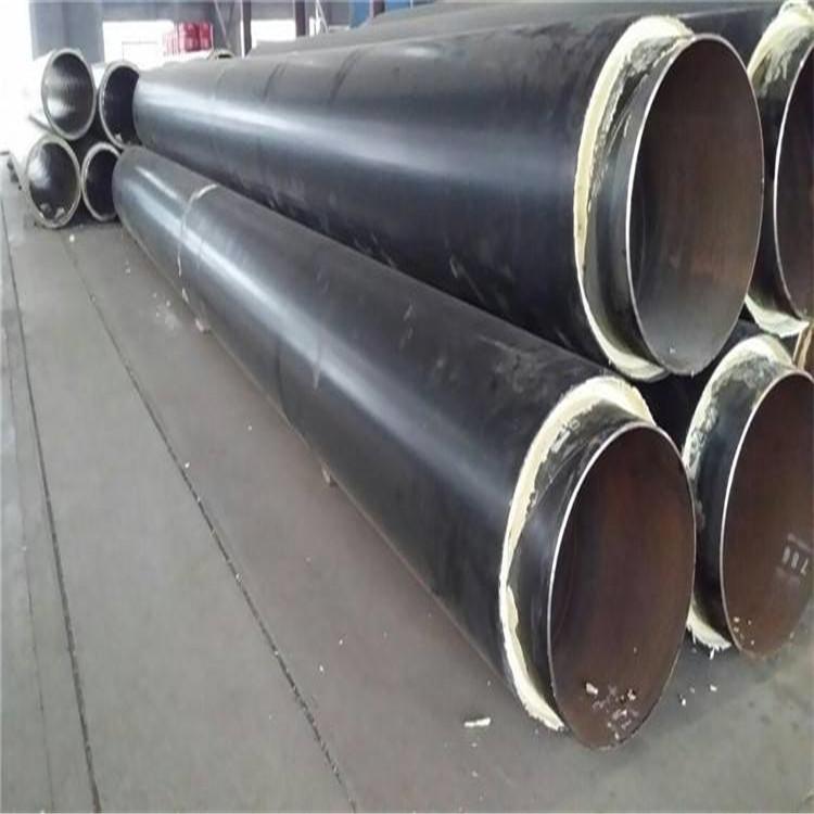 复合钢套钢保温钢管 地埋式岩棉保温钢管 浩钢 复合蒸汽钢套钢保温钢管 厂家出售