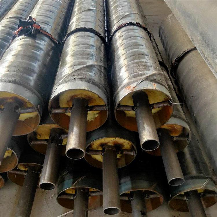 钢套钢预制直埋保温管道 预制钢套钢直埋保温钢管 复合钢套钢保温钢管 恒诚 价格实惠