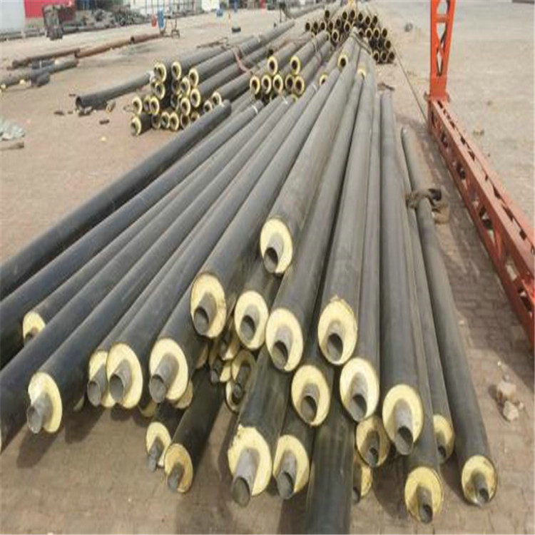 复合蒸汽钢套钢保温钢管 钢套钢岩棉保温钢管 厚东 定制钢套钢保温管道 厂家出售