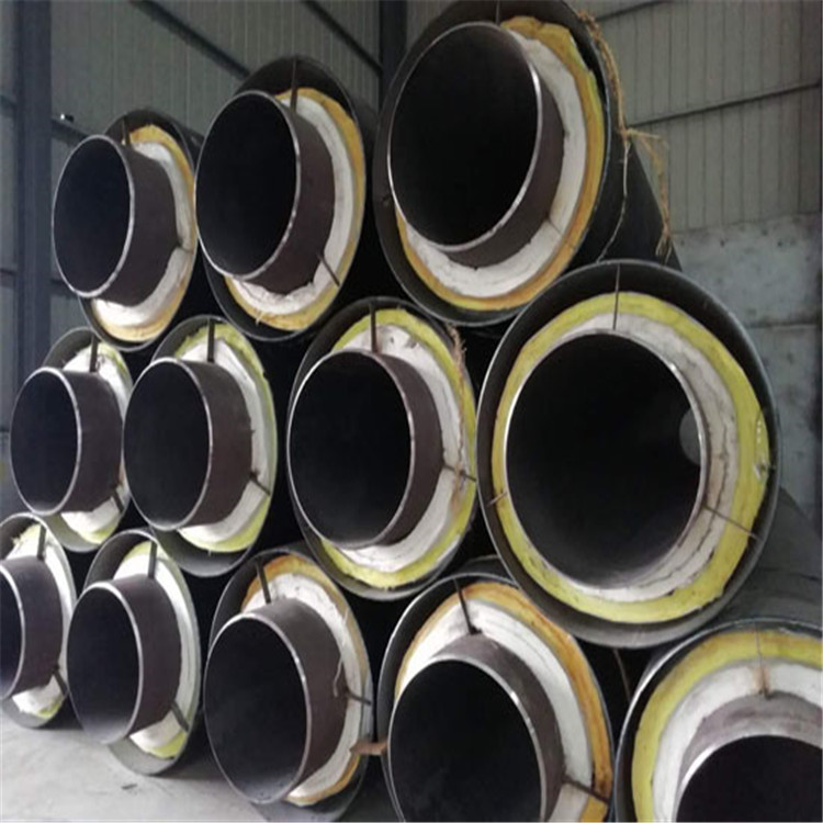 复合蒸汽钢套钢保温钢管 钢套钢岩棉保温钢管介绍 厚东 钢套钢直埋无缝保温管 大量出售
