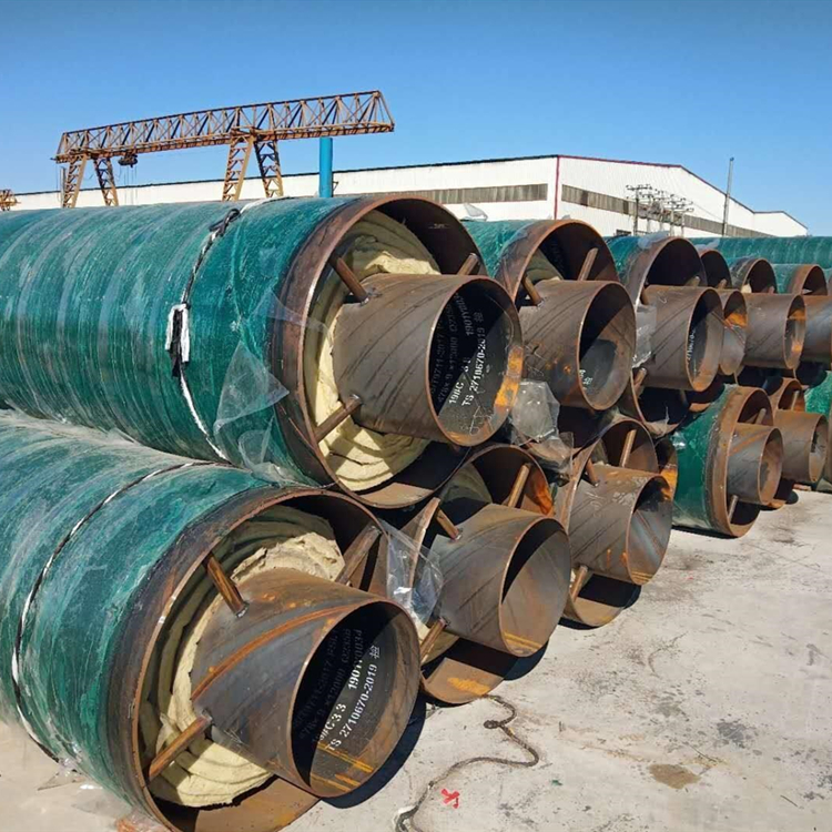 钢套钢埋地保温钢管 钢套钢岩棉保温钢管 厚东 复合钢套钢保温钢管 欢迎来电