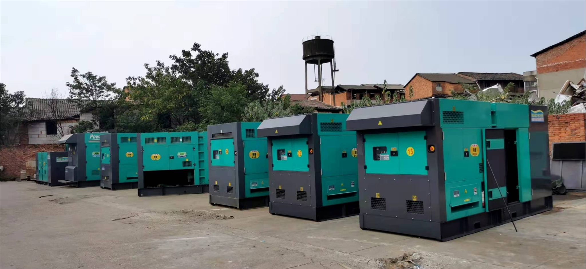 渭南专业出租发电机电话