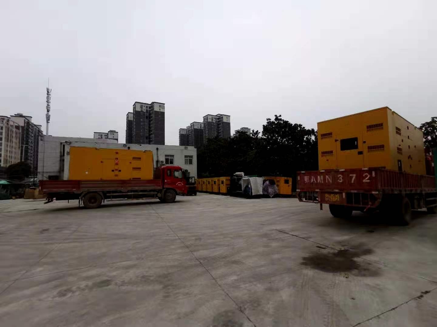 红河空压机维修发电机/红河发电机买卖市场在哪里