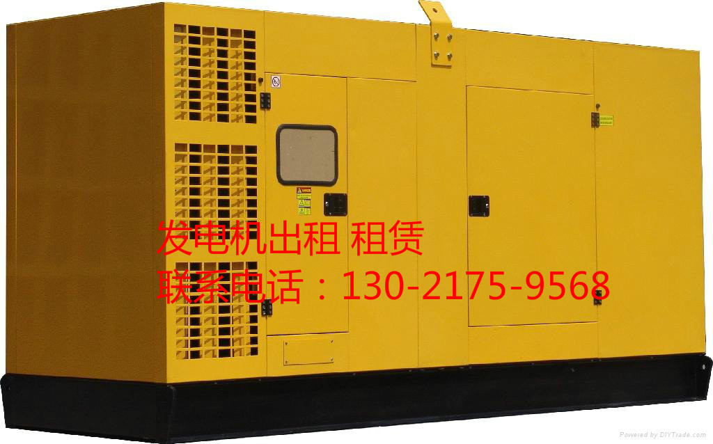 廊坊进口发电机出租-价格优惠