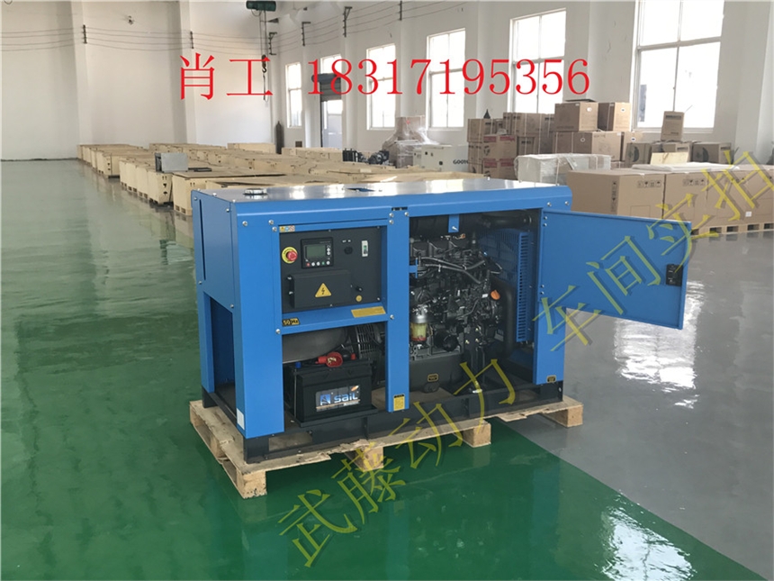 太白县7.5KW大型静音15千瓦汽油发电机