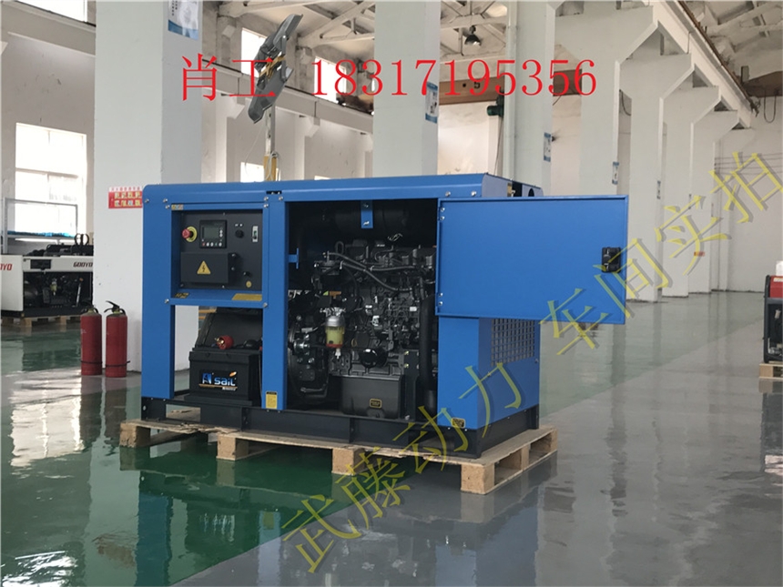 太白县7.5KW大型静音15千瓦汽油发电机