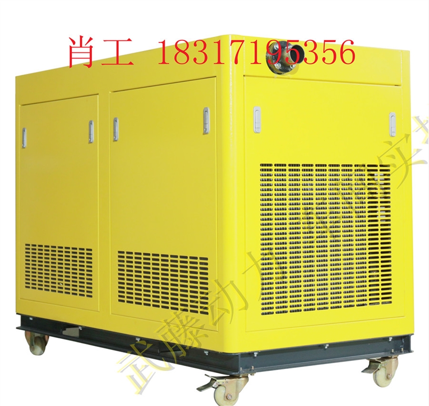 嘉善县15KW超静音汽油发电机25kw