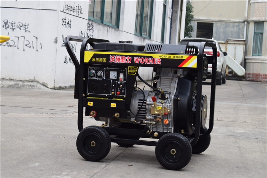 5.5KW小功率汽油发电机开架式