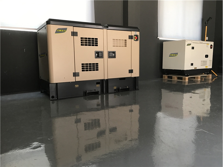12KW汽油发电机与柴油发电机施工